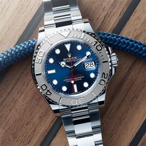 rolex yacht master blue face with 8 diamonds|Rolex Yacht-Master 42.